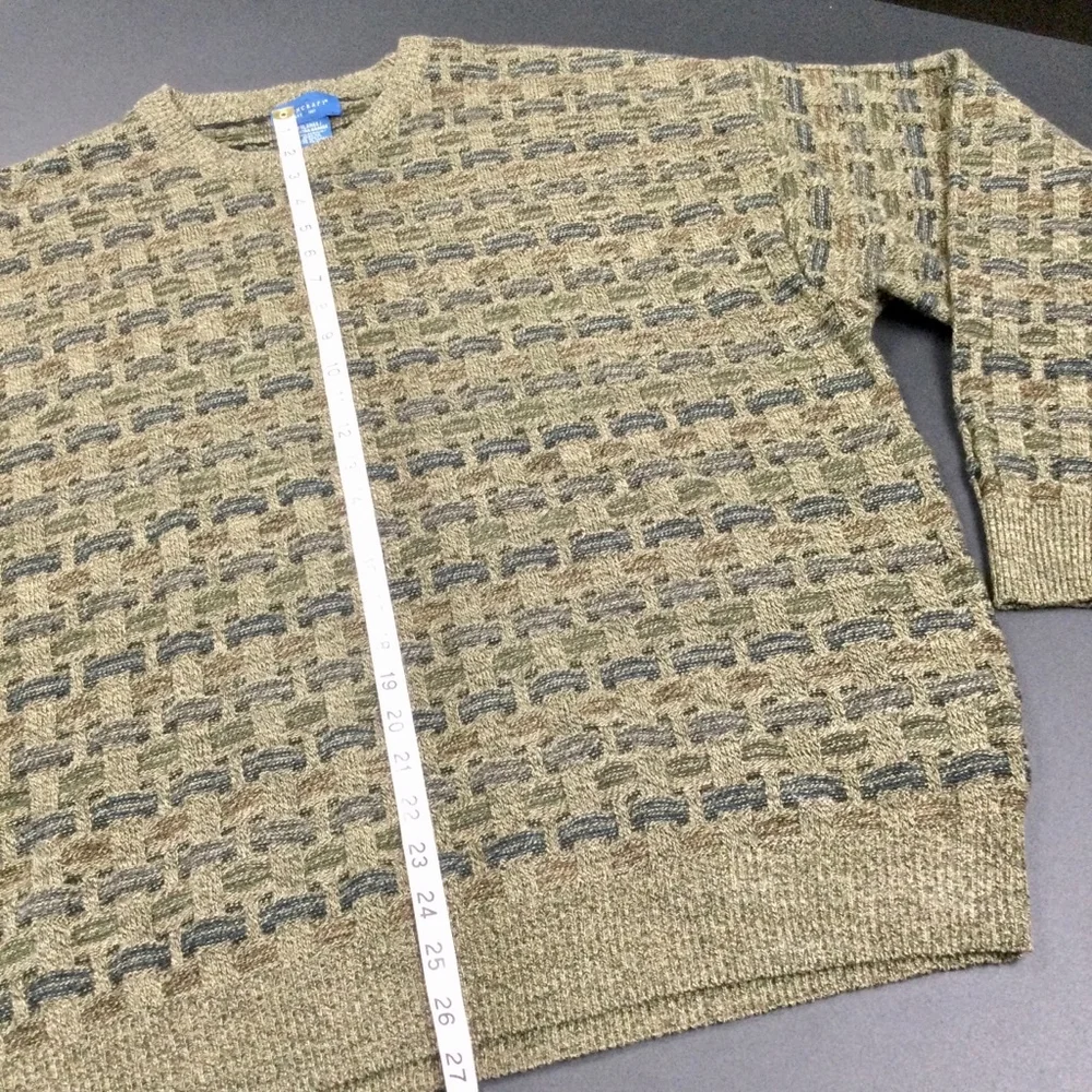 Vintage Men's TownCraft Sweater‎ XXL, Tan